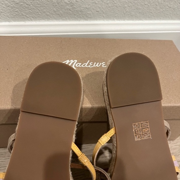 Madewell Woman The Kathrny Espadrille Slide Sandals, Size 7.5 - Picture 5 of 6